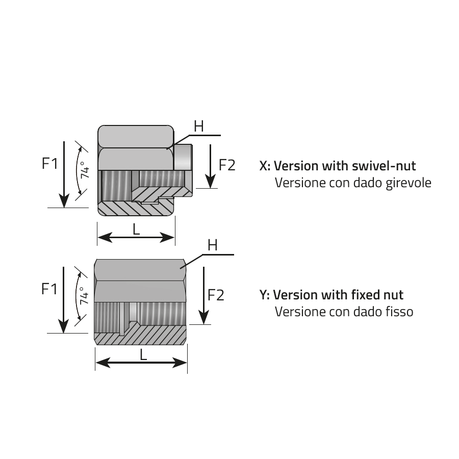 ADAPTER FOR PRESSURE CONNECTION