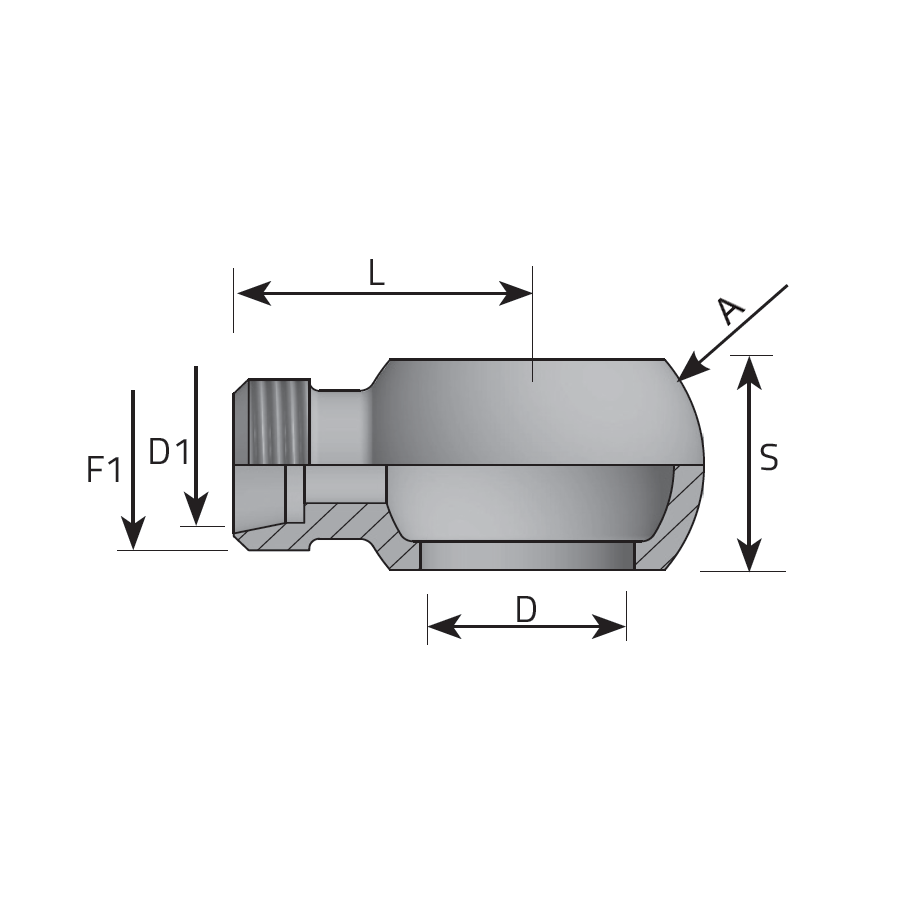 BANJO BSPP - MALE DIN 24° -  Vitillo