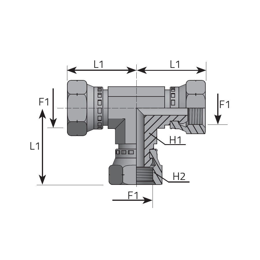 TEE METRIC FEMALE