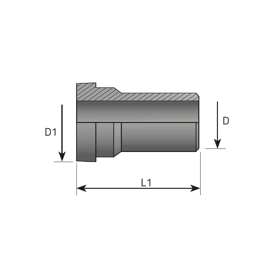 WELDING ADAPTOR ORFS