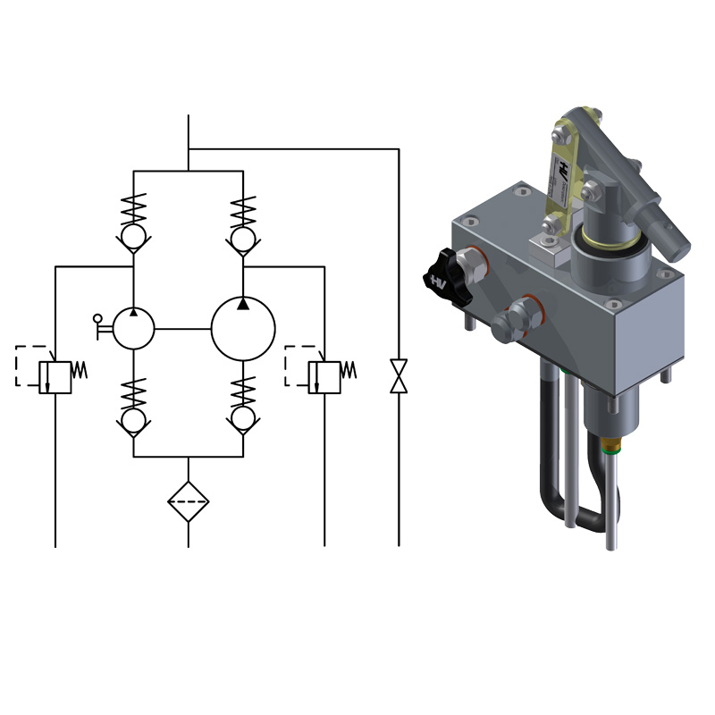 HV Hydraulic PM2V 5-50 a-byB