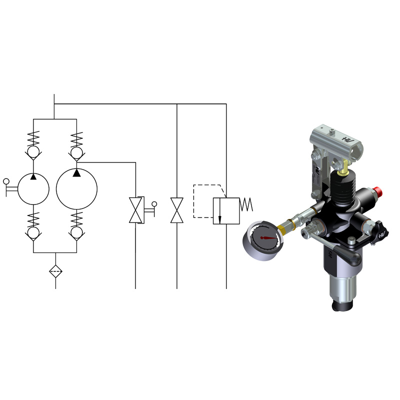 HV Hydraulic PM2V 5-80 Lm-byB-M-s