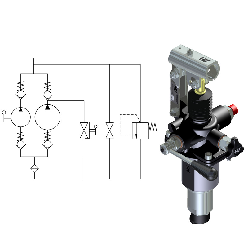 HV Hydraulic PM2V 5-80 Lm-byB-pm-s