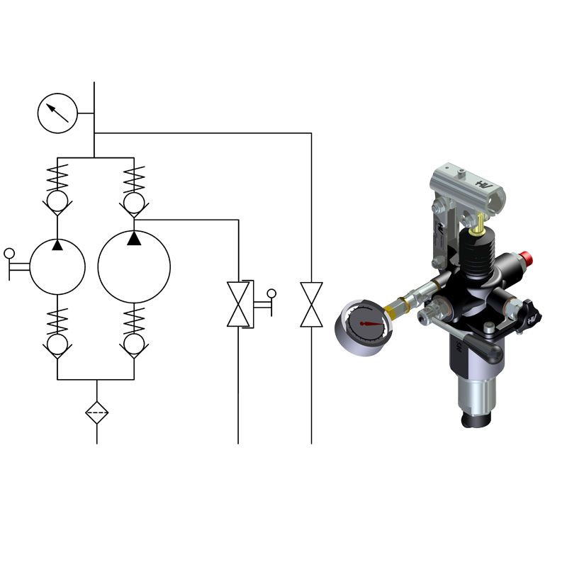 HV Hydraulic PM2V 5-80 Lm-M-s
