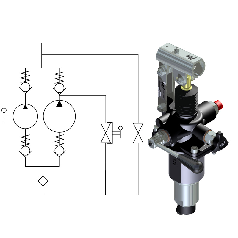 HV Hydraulic PM2V 5-80 Lm-s