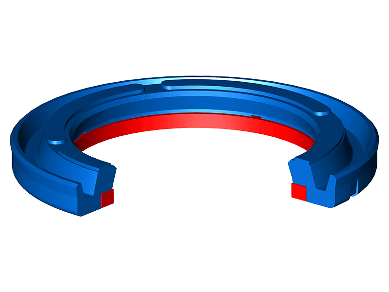 Stainless steel sealing ring - LATTYgraf BA - LATTY INTERNATIONAL -  expanded graphite packing