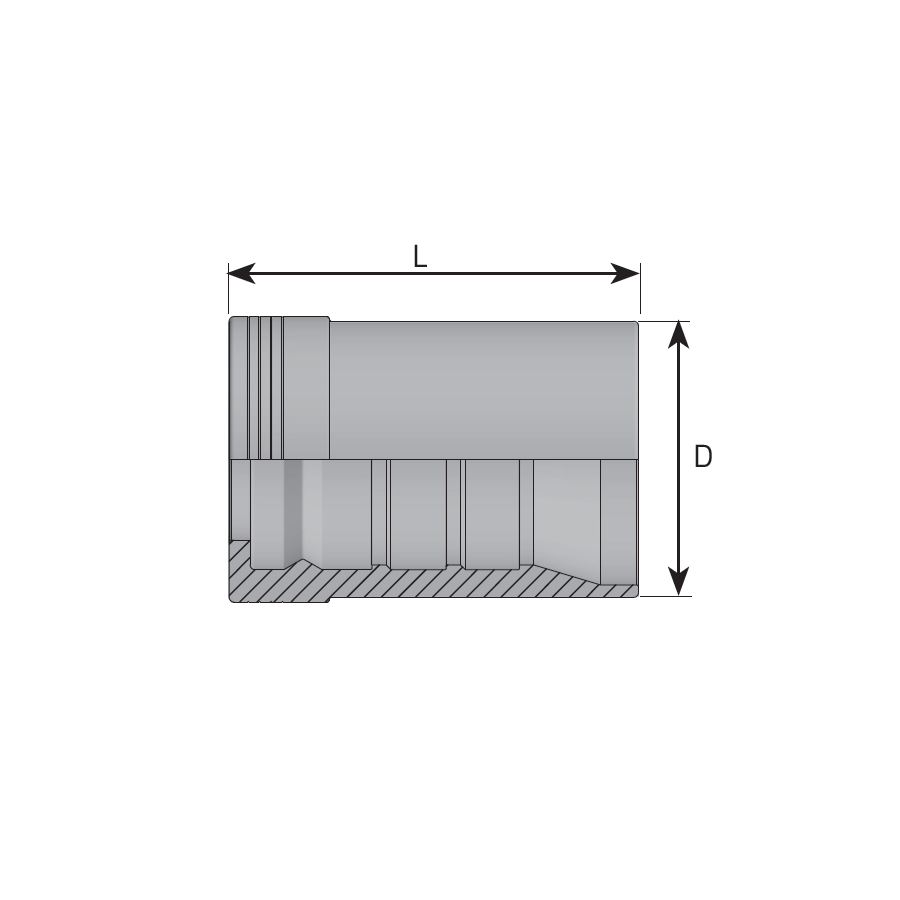 INTERLOCK FERRULE FOR 4SH -  Vitillo