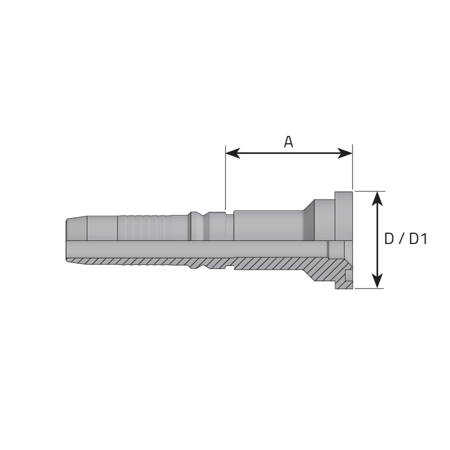 INTERLOCK FLANGE CODE 62 - 6000 PSI