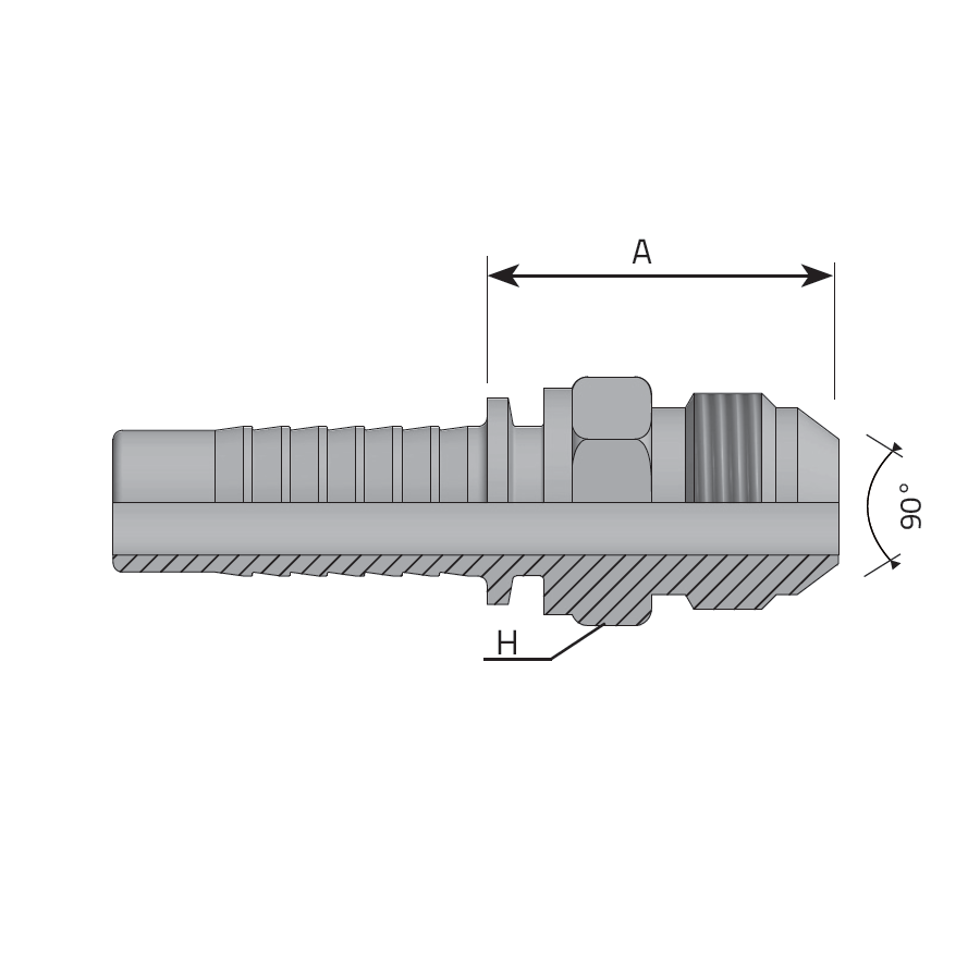 MASCHIO SAE CONO 45°